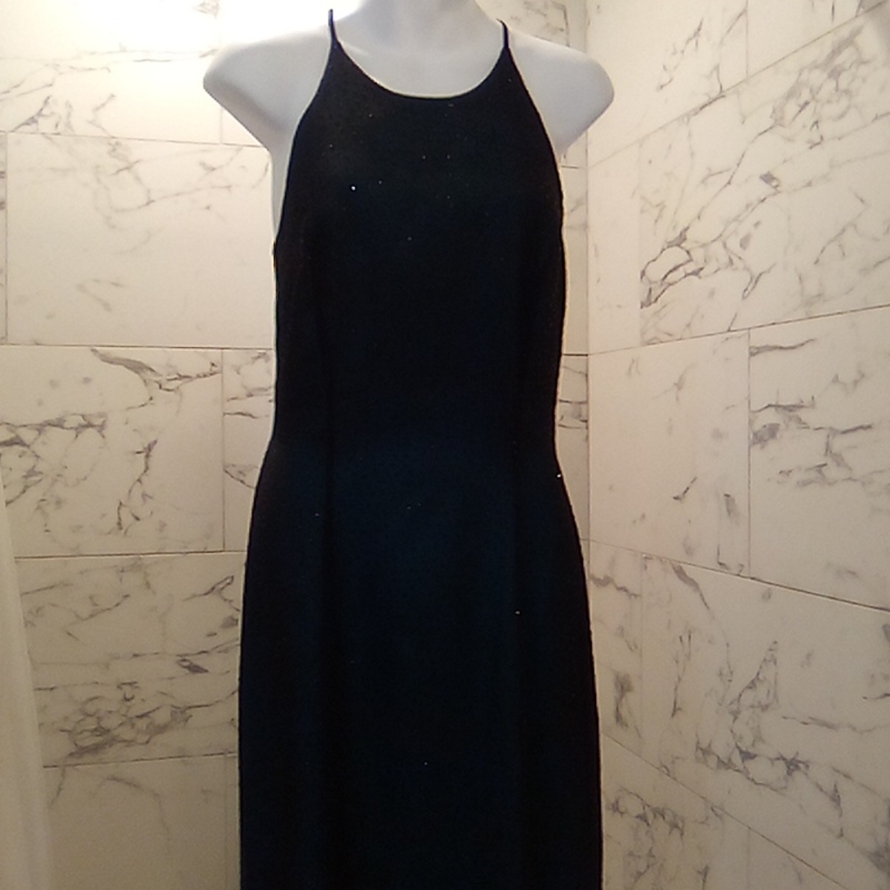Vintage 90S Glam Sparkle Formal Gown - Picture 8 of 16